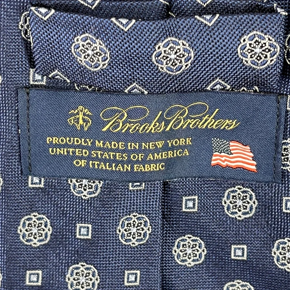 Brooks Brothers Silk Necktie Men 58